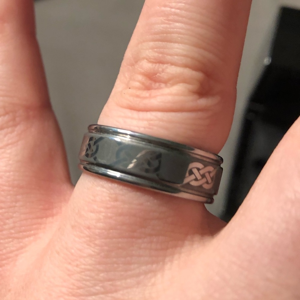 Tungston Carbide Mens Ring
